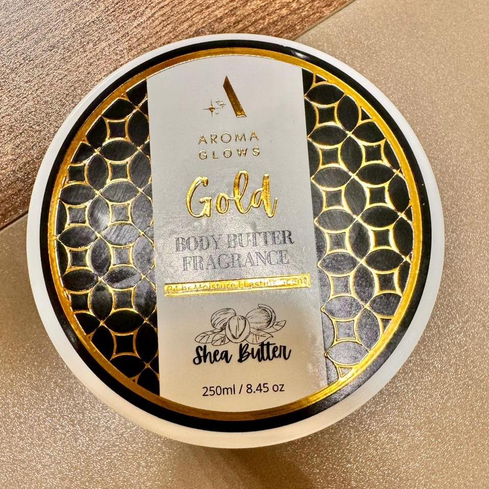 Gold  Body Butter Fragrance Cream 250ml - Image 7