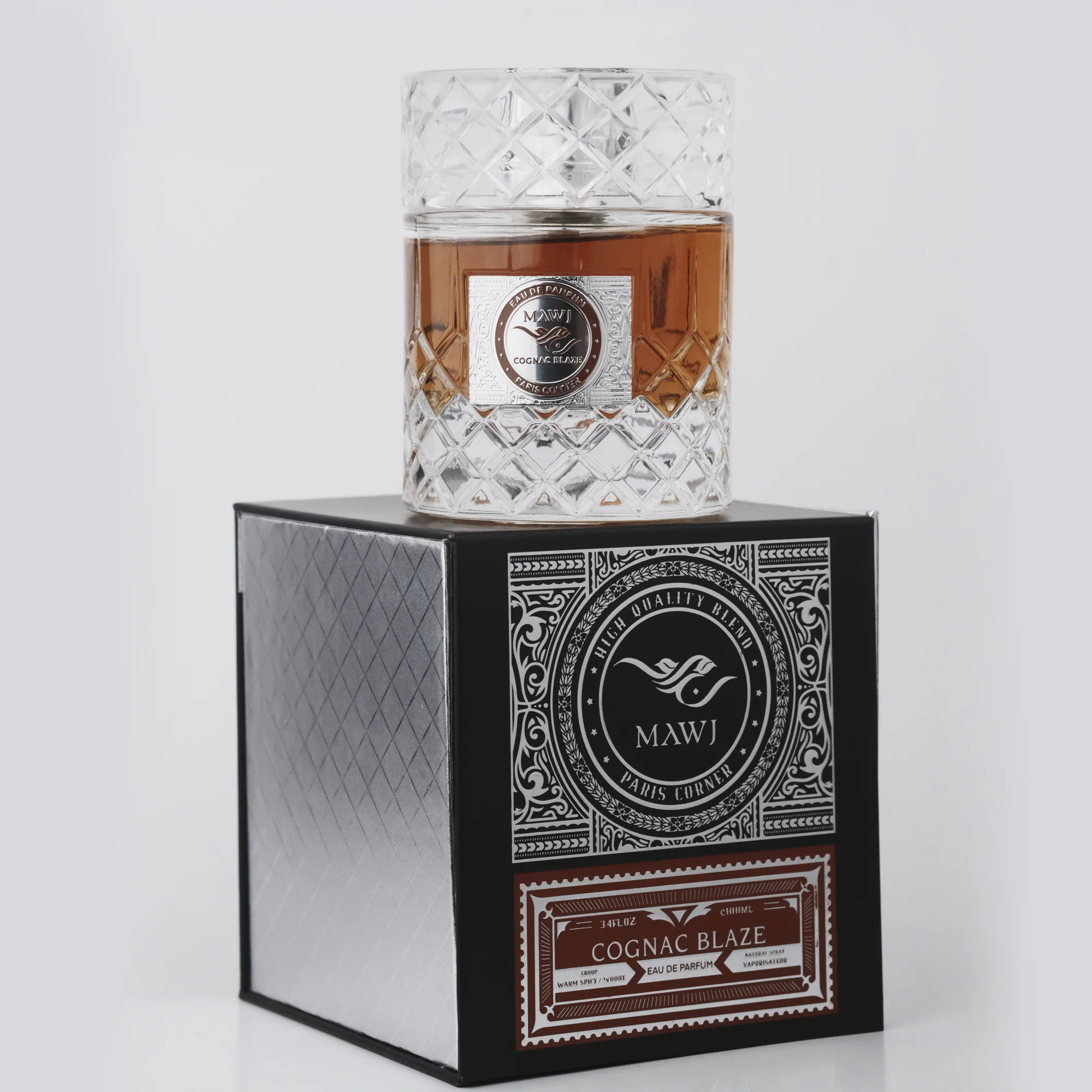 Mawj Cognac Blaze 100ml EDP - Image 3