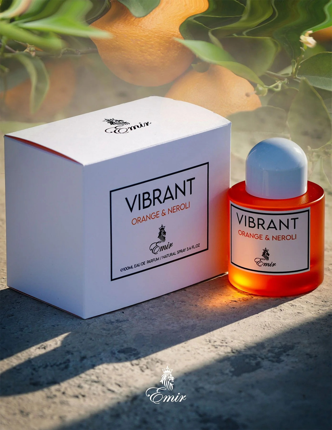 VIBRANT ORANGE AND NEROLI EMIR - Image 4